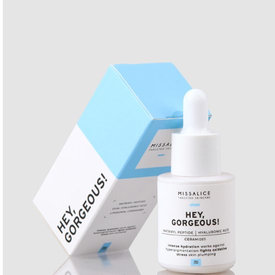 HEY, GORGEOUS! / intenziven vlažilni serum s peptidi, hialuronsko kislino in ceramidi (15ml)